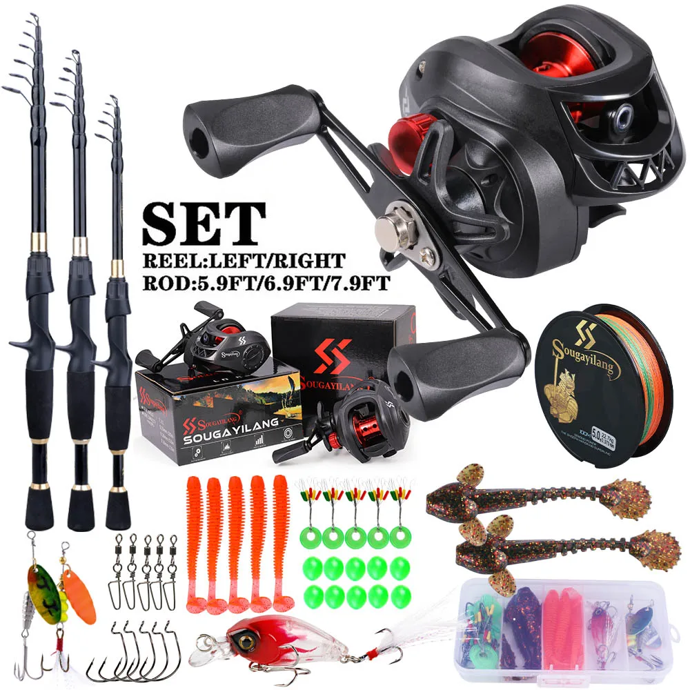 Sougayilang – canne à pêche ul - Spincast Reel avis et prix